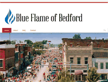 Tablet Screenshot of blueflameofbedford.com